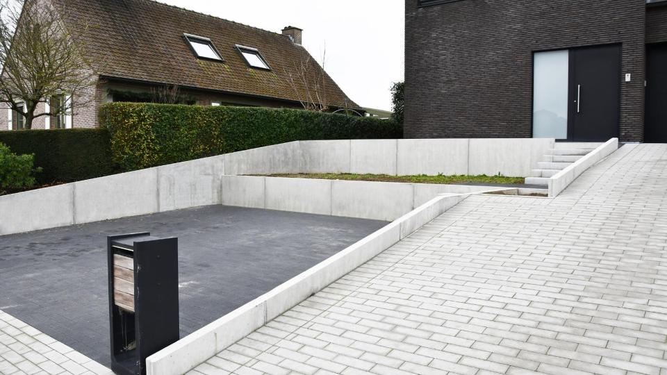 betonnen keerwanden