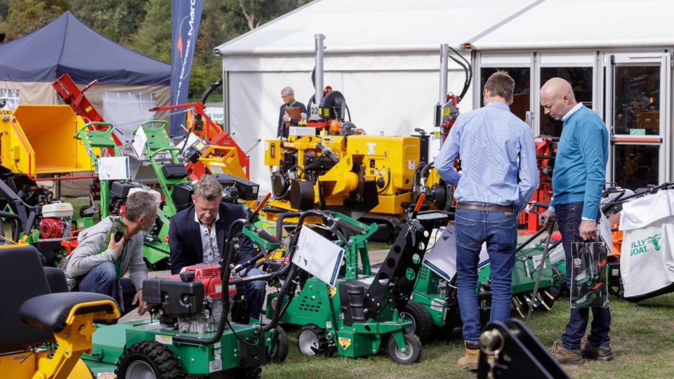 Elektrische tuin en parkmachines